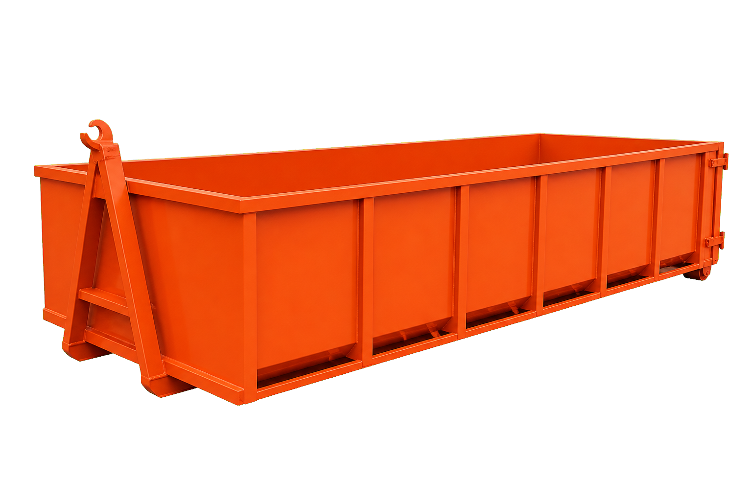 15 cubic metre orange skip bin capacity illustration