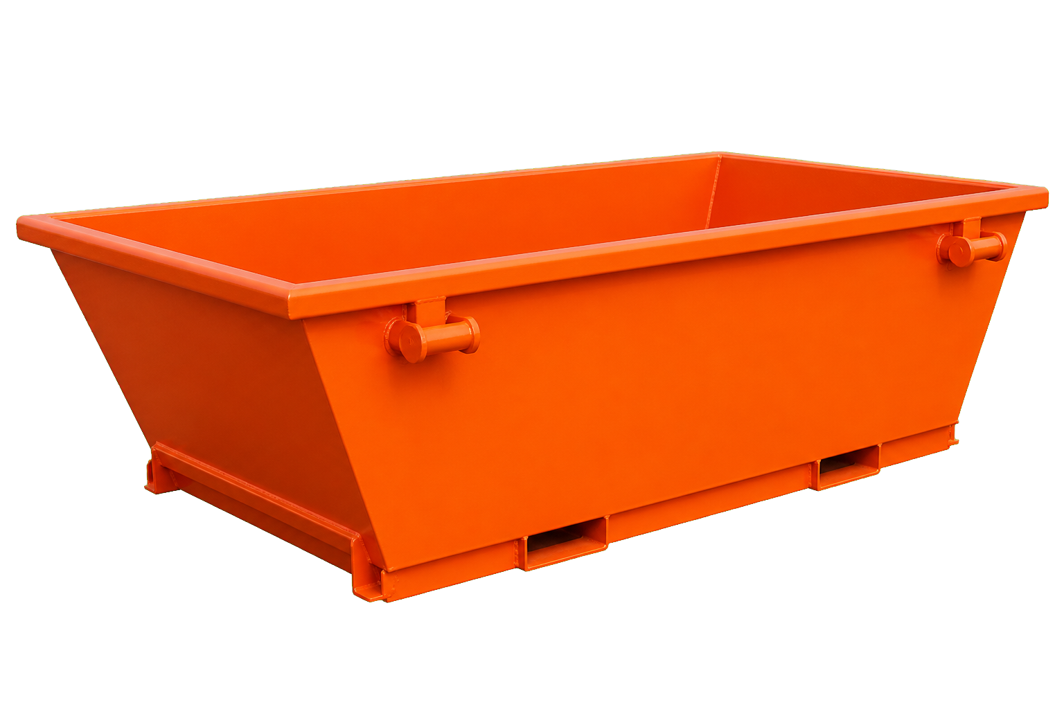 3 cubic metre orange skip bin capacity illustration