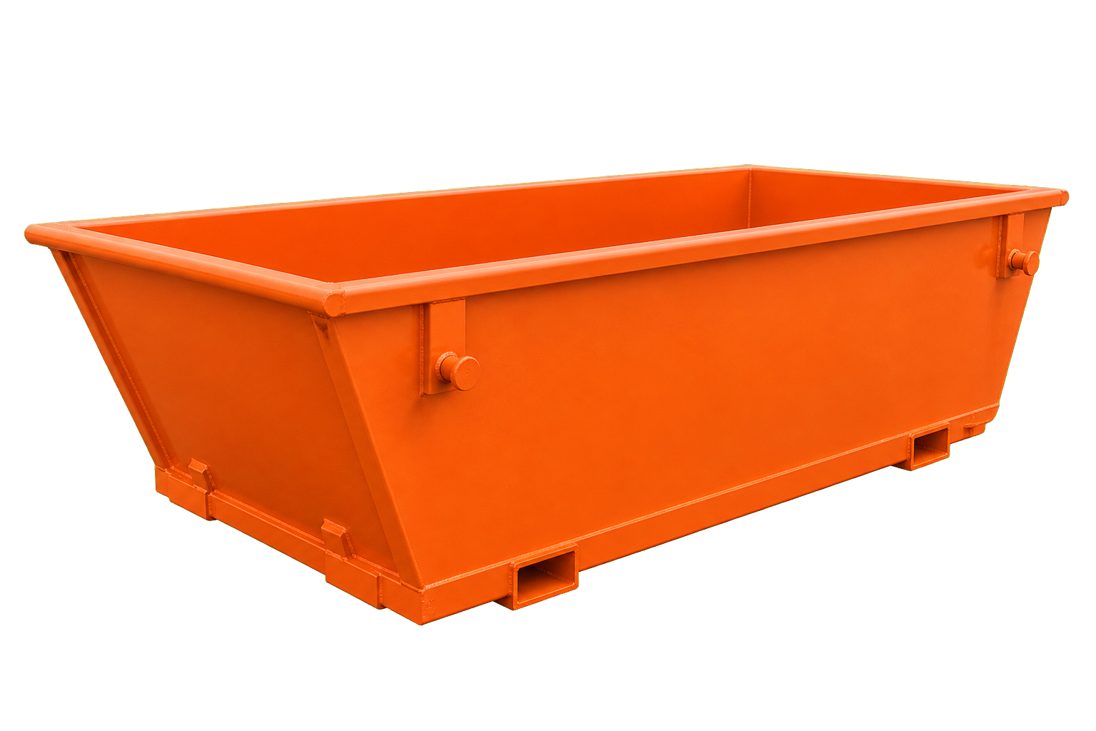 6 cubic metre orange skip bin capacity illustration